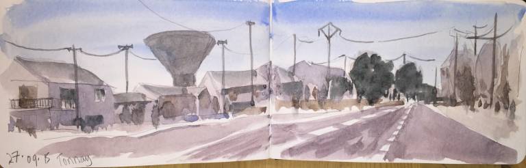 French Roads Sketchbook - Sarah Wimperis