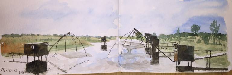 French Roads Sketchbook - Sarah Wimperis