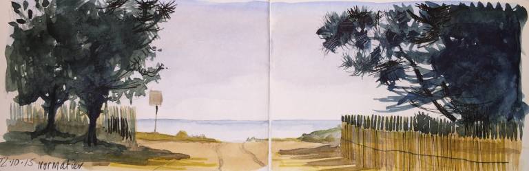 French Roads Sketchbook - Sarah Wimperis