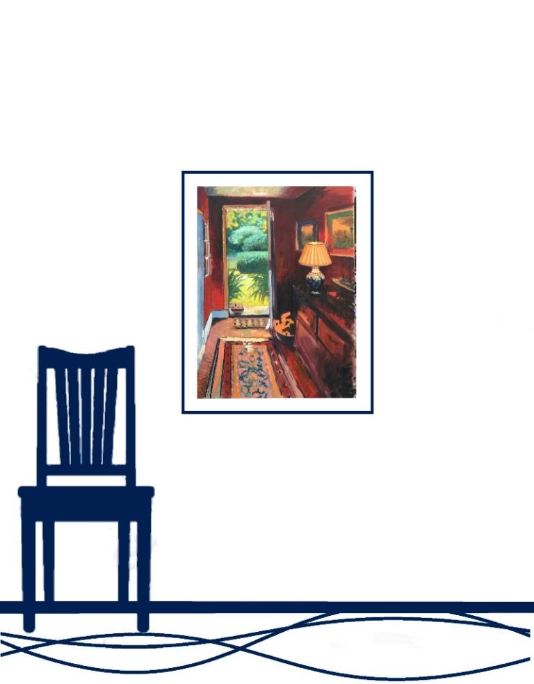 The Garden Gate - Sarah Wimperis