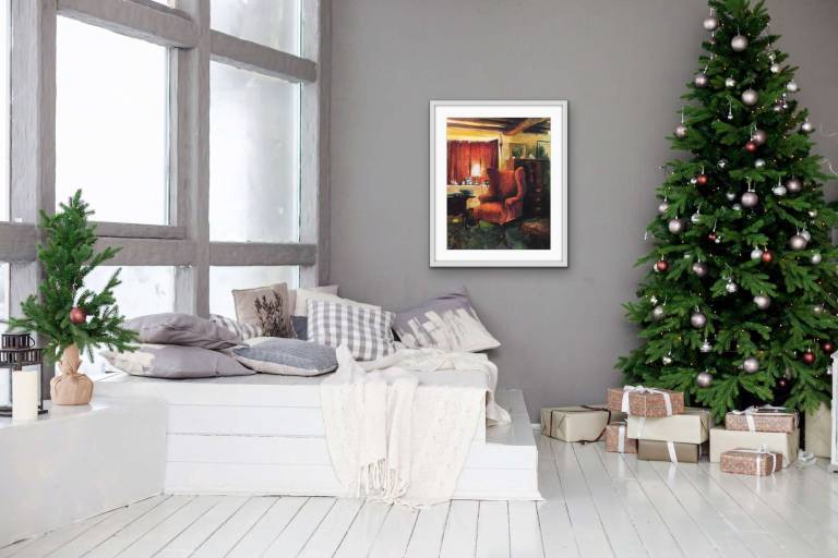 A Winter Evening - Sarah Wimperis