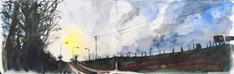 A Cornish Winter sketchbook - Sarah Wimperis