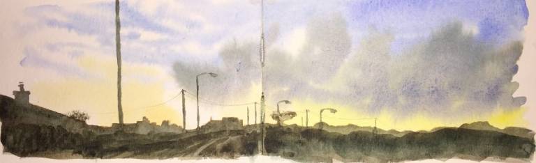 A Cornish Winter sketchbook - Sarah Wimperis