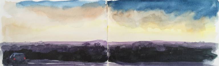 A Cornish Winter sketchbook - Sarah Wimperis