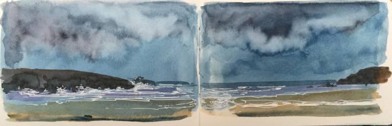 A Cornish Winter sketchbook - Sarah Wimperis
