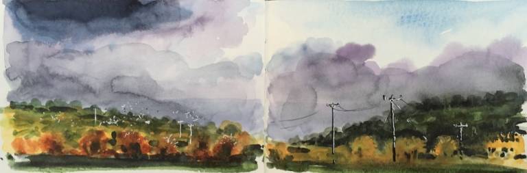 A Cornish Winter sketchbook - Sarah Wimperis
