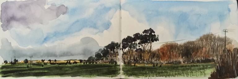 A Cornish Winter sketchbook - Sarah Wimperis