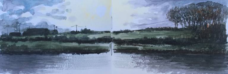 A Cornish Winter sketchbook - Sarah Wimperis