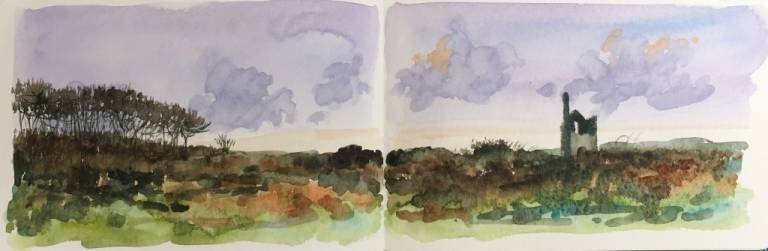 A Cornish Winter sketchbook - Sarah Wimperis