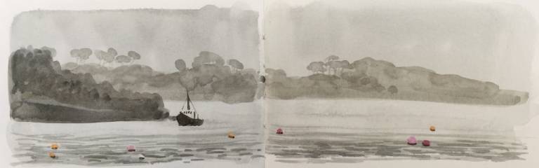 A Cornish Winter sketchbook - Sarah Wimperis