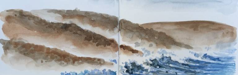 A Cornish Winter sketchbook - Sarah Wimperis