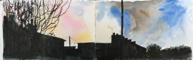 A Cornish Winter sketchbook - Sarah Wimperis