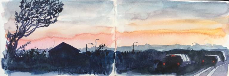 A Cornish Winter sketchbook - Sarah Wimperis