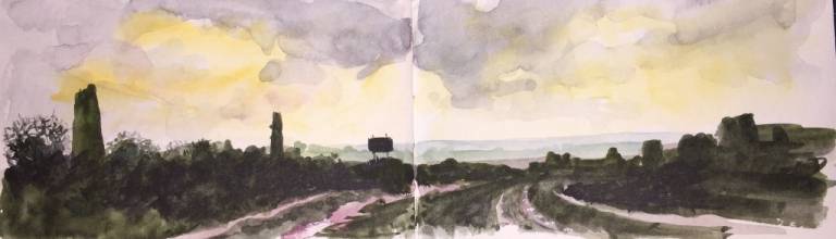 A Cornish Winter sketchbook - Sarah Wimperis