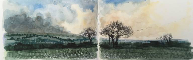 A Cornish Winter sketchbook - Sarah Wimperis
