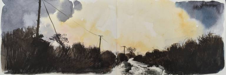 A Cornish Winter sketchbook - Sarah Wimperis