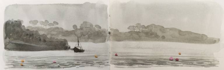 A Cornish Winter sketchbook - Sarah Wimperis