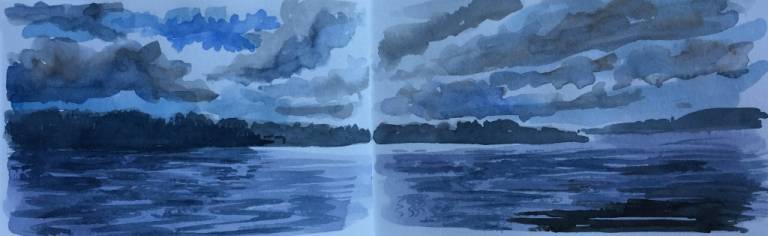 A Cornish Winter sketchbook - Sarah Wimperis