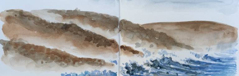 A Cornish Winter sketchbook - Sarah Wimperis