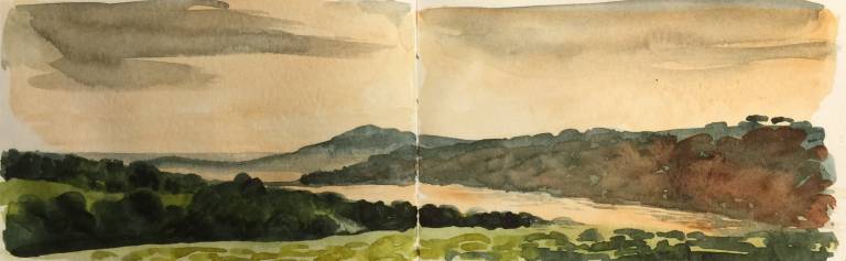 Helford River Sketchbook - Sarah Wimperis
