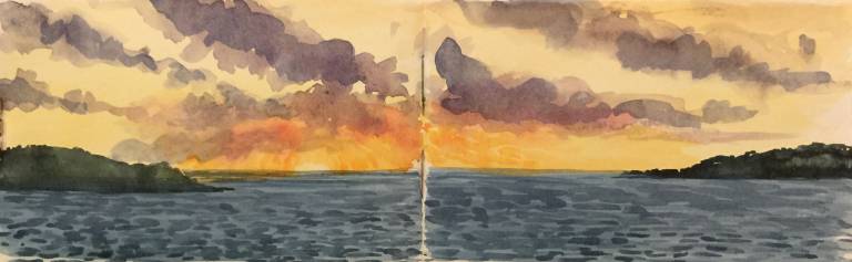 Helford River Sketchbook - Sarah Wimperis