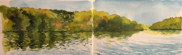Helford River Sketchbook - Sarah Wimperis