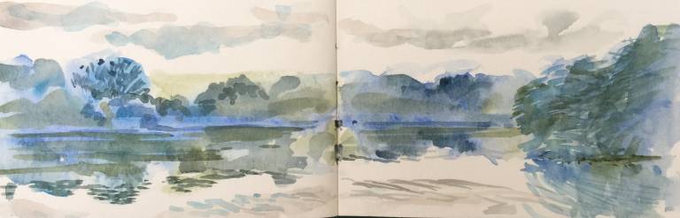 Helford River Sketchbook - Sarah Wimperis