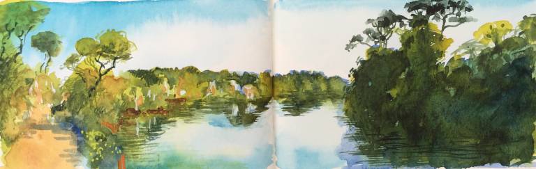 Helford River Sketchbook - Sarah Wimperis