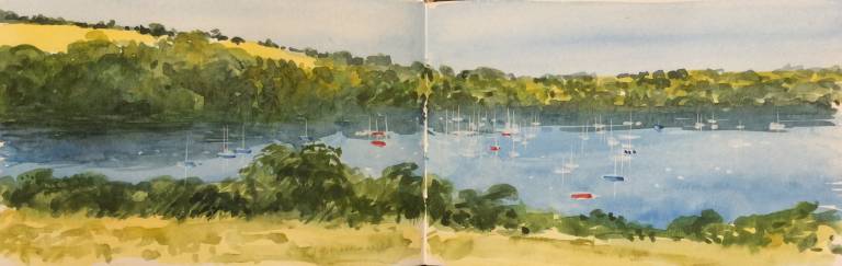 Helford River Sketchbook - Sarah Wimperis