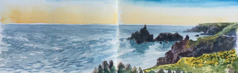 Cornish Coast Sketchbook - Sarah Wimperis