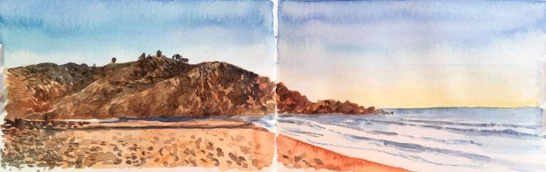 Cornish Coast Sketchbook - Sarah Wimperis