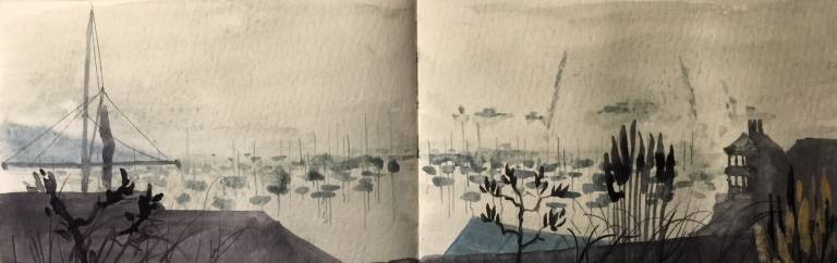 Cornish Coast Sketchbook - Sarah Wimperis