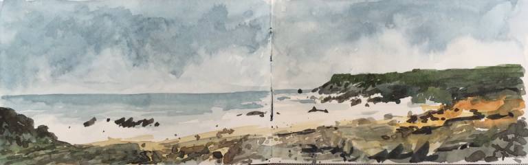 Cornish Coast Sketchbook - Sarah Wimperis