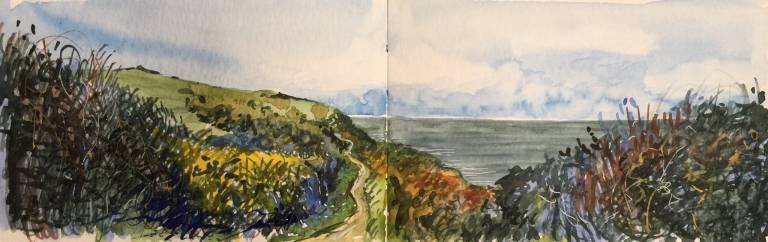 Cornish Coast Sketchbook - Sarah Wimperis