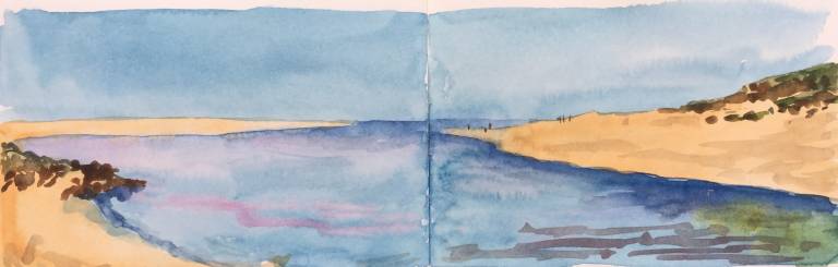 Cornish Coast Sketchbook - Sarah Wimperis