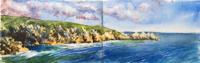 Cornish Coast Sketchbook - Sarah Wimperis