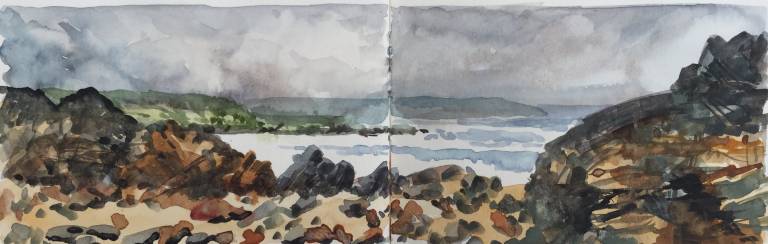 Cornish Coast Sketchbook - Sarah Wimperis