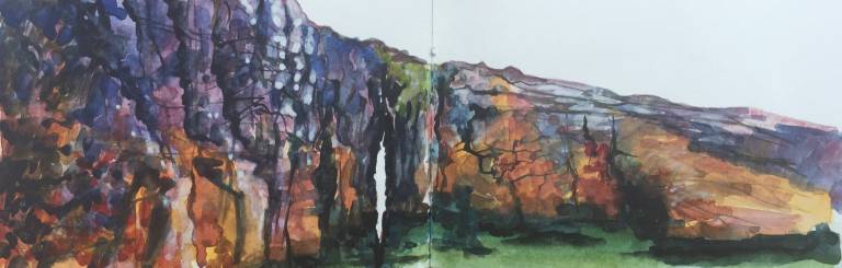 Cornish Coast Sketchbook - Sarah Wimperis