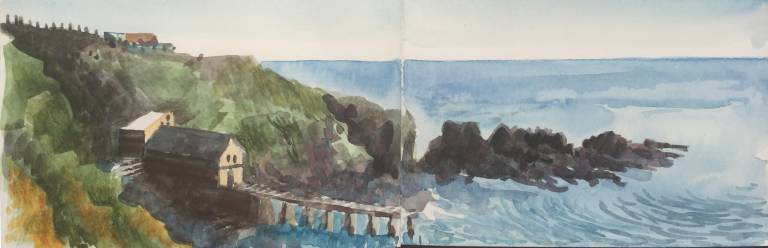 Cornish Coast Sketchbook - Sarah Wimperis