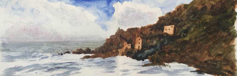 Cornish Coast Sketchbook - Sarah Wimperis