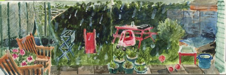 A Garden Sketchbook - Sarah Wimperis