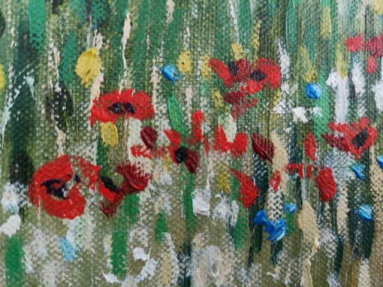 Pottager with Cherry Trees - Sarah Wimperis