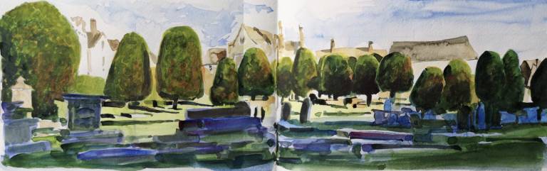 A Cotswold Sketchbook - Sarah Wimperis