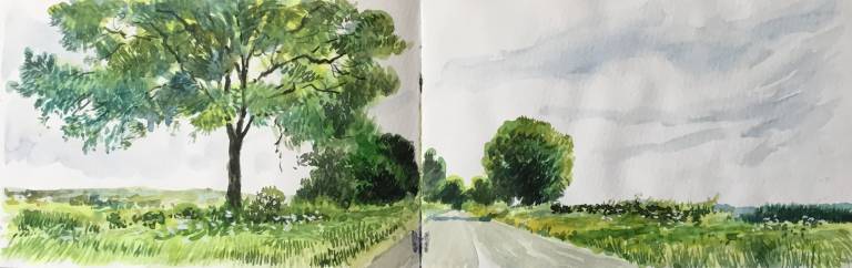 A Cotswold Sketchbook - Sarah Wimperis