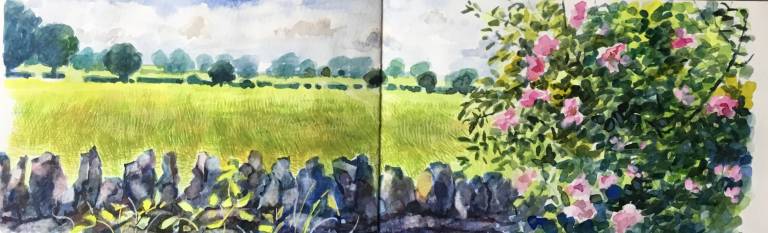 A Cotswold Sketchbook - Sarah Wimperis