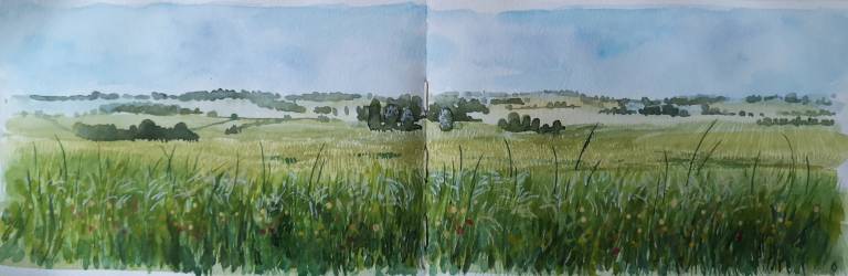 A Cotswold Sketchbook - Sarah Wimperis