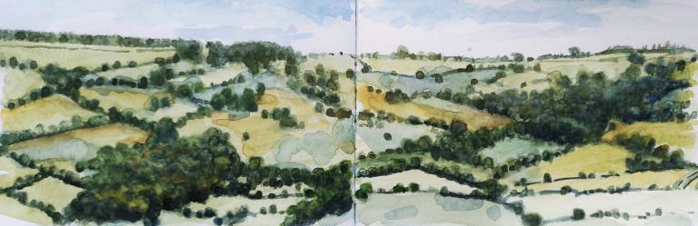 A Cotswold Sketchbook - Sarah Wimperis