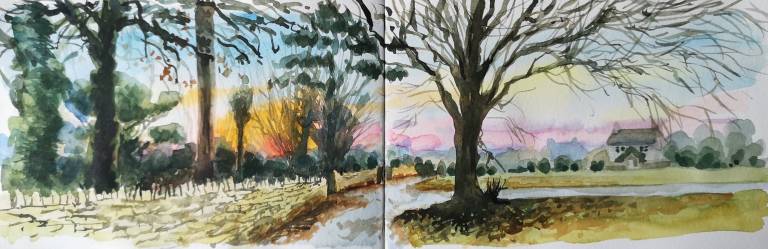A Cotswold Sketchbook - Sarah Wimperis