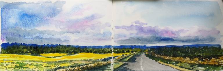 A Cotswold Sketchbook - Sarah Wimperis