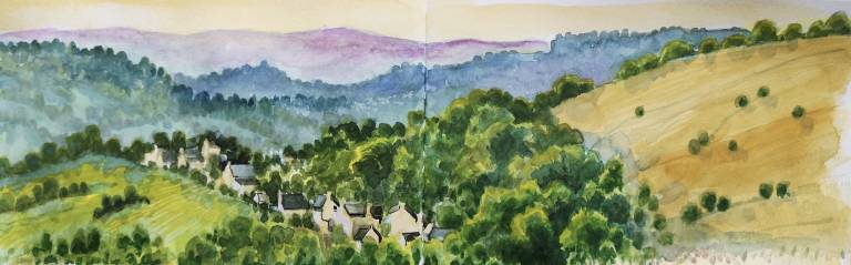A Cotswold Sketchbook - Sarah Wimperis